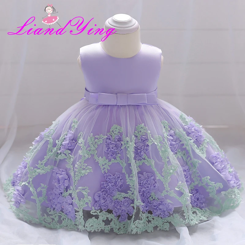 

High Quality Baby Girl Dress Baptism Dress for Girl Infant 1 Year Birthday Dress for Baby Girl Chirstening Dress for Infant