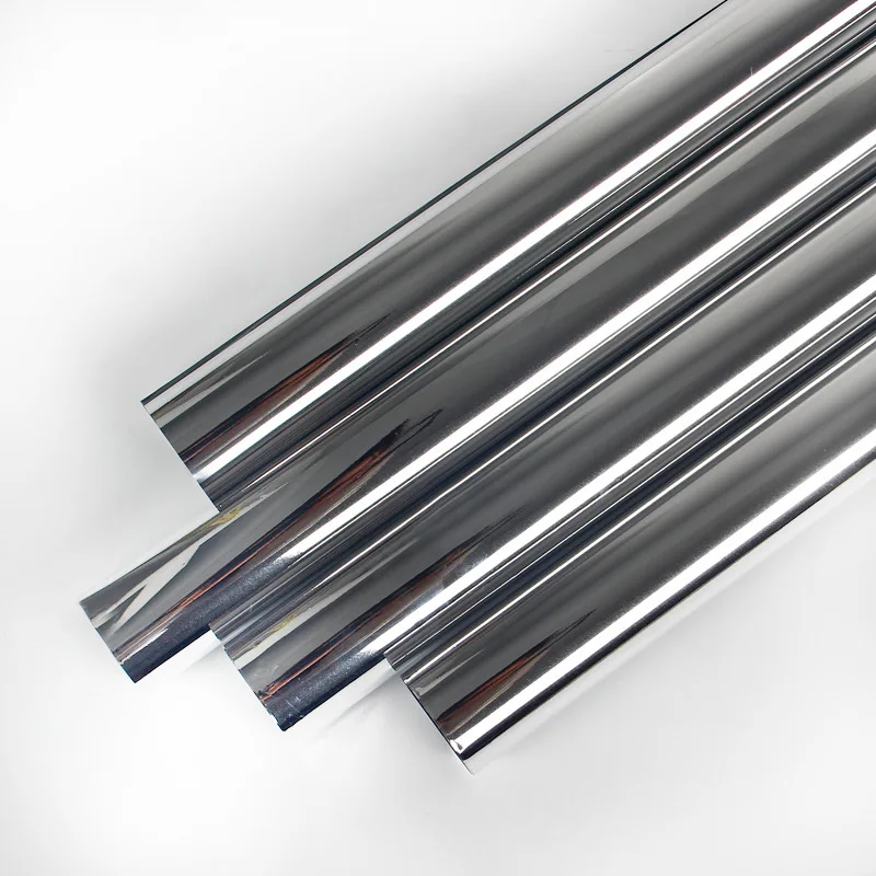 66pieces Silver Reflective Cellophane Flower Floral Wrapping Paper Silver Cellophane Craft Gift Packing Paper
