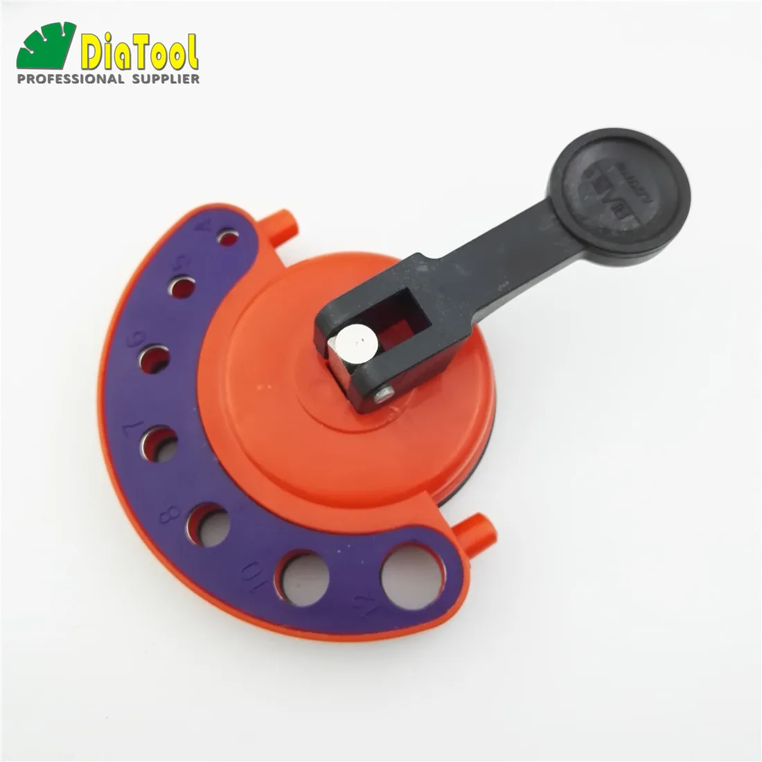 DIATOOL Regolabile In Plastica Guida della Fresa con la Tazza di Aspirazione core bit Posizionatore foro ha veduto locater progettato per trapani core bit