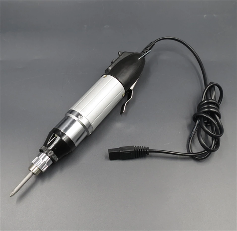 AC220V High Quality battery screwdriver DC Powered Electric Screwdriver with 2pcs Bits Stepless Speed Regulation Repair Tool