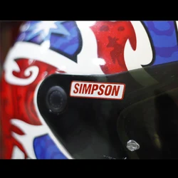 Personalidade Capacete Adesivos, Adesivo Refletivo Simples, DIY Motocicleta Viseira