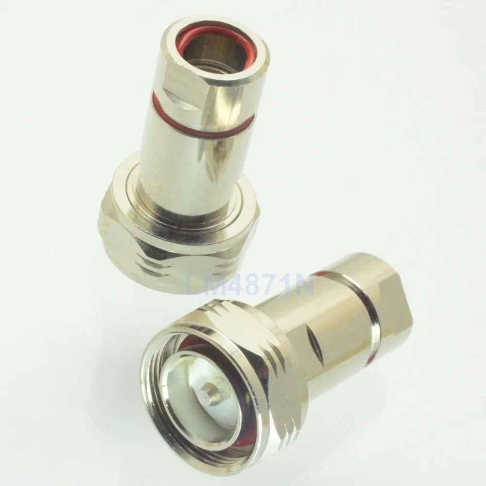 

1pcs 7/16 DIN Male Plug Clamp For 1/2" Corrugated Cable RF Connector