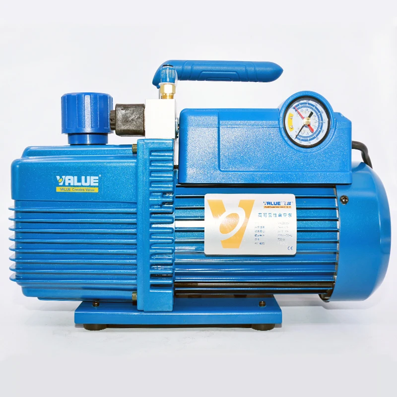 220V 750W V-I280SV bipolarna pompa próżniowa czynnika chłodniczego 14.4M3 /H ekranowanie dwustopniowa pompa próżniowa do nowego czynnika chłodniczego