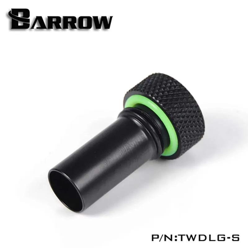 Barrow TWDLG-S External flow guide Adapter,L:20mm,Black/Silver/White/Gold,water cooler fitting heatsink gadget