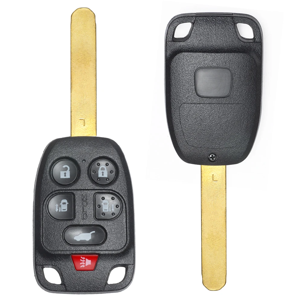 KEYECU 6 Button Replacement Remote Key Shell Case House for 2011 2012 2013 2014 Honda Odyssey N5F-A04TAA