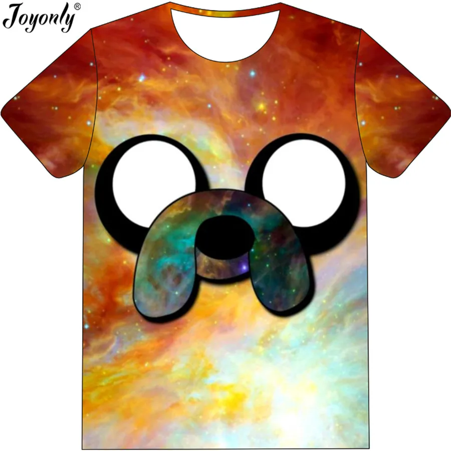 

Joyonly Colorful Space Galaxy T shirt 2023 Summer Boys/Girls 3d T-shirt Printed Brand Tees Children Cool Tops