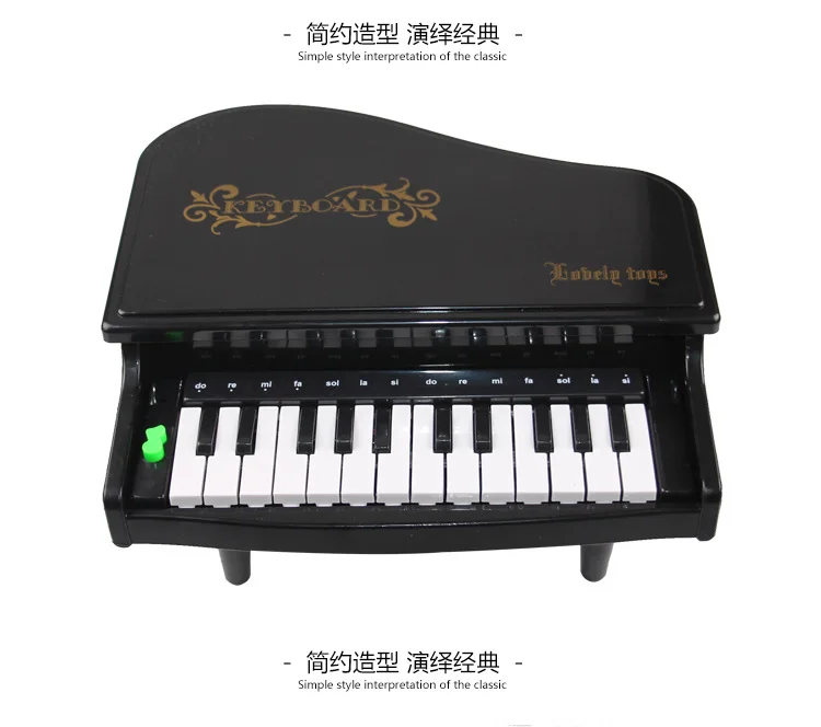 Piano Toy Pre-school Plastic Toys Music Instrument Early Childhood Educational Toy Piano for Kids Children Gift