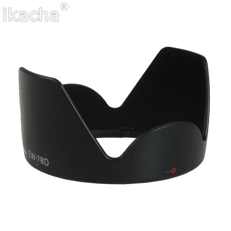 EW-78D EW78D 72 مللي متر عدسة الكاميرا هود لكانون EF-S 18-200 مللي متر f/3.5-5.6 IS ، EF 28-200 مللي متر f/3.5-5.6 USM عدسة كاميرا