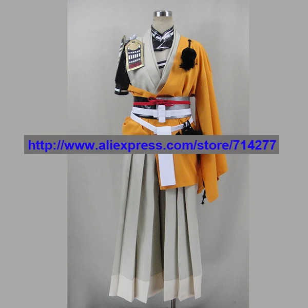 Free shipping Custom Made Kogitsunemaru Cosplay Costume from Sword Dance Touken Ranbu Online Anime Set Clothing Christmas