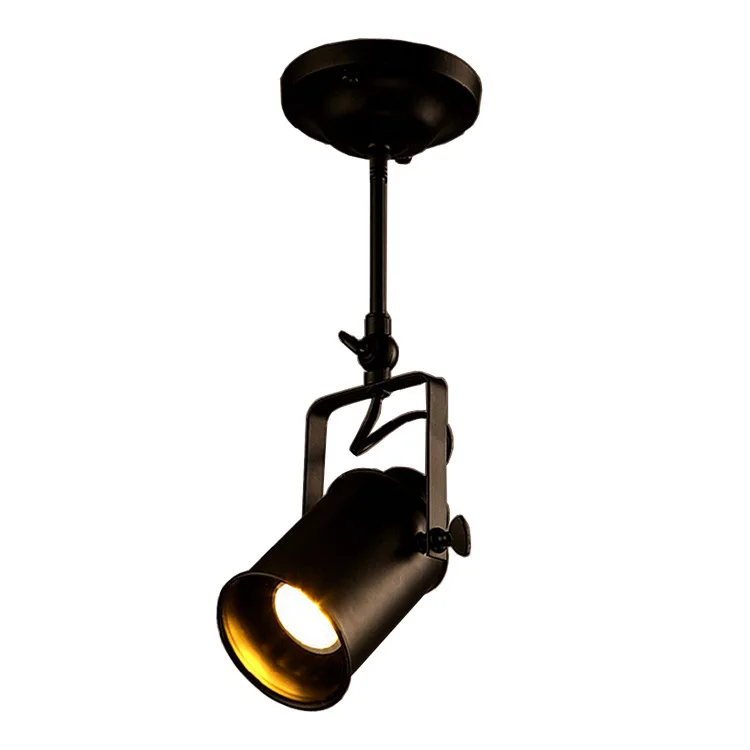 Industrial Wall Lamp Retro Wrought Iron Wall Sconces Adjustable Spot Light Vintage Wall Light For Bedroom Living Room Loft Bar