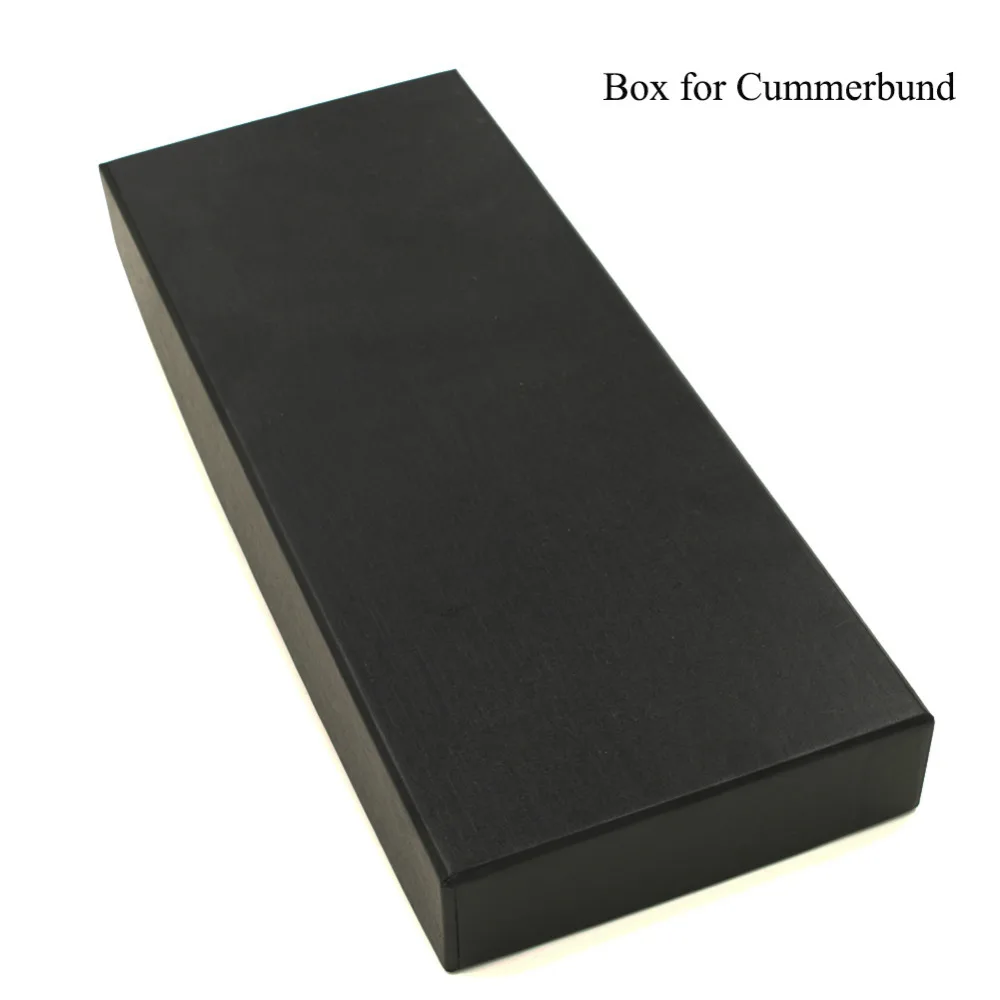 Black Gift Boxes for Cummerbund