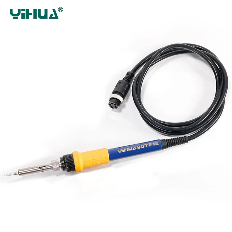 YIHUA 907F Soldering Iron 60W High Power Use For 853AAA Soldering Station Universal Solder Iron Handle High Quality Welding Tool