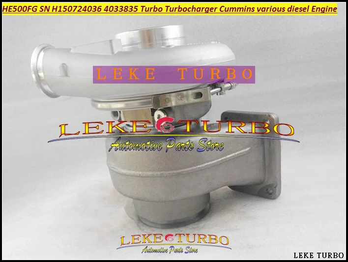 NEW HE500FG SN H150724036 4033835 Turbo Turbine Turbocharger For Cummins various diesel Engine Parts Auto parts