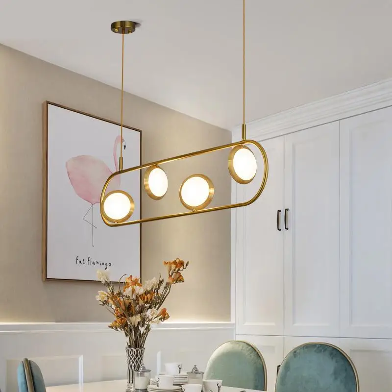 

modern Chandelier Fashion LED Light Luxury Restaurant Lamp Nordic Creative Individuality Dining Room Chandelier Light Fixtures