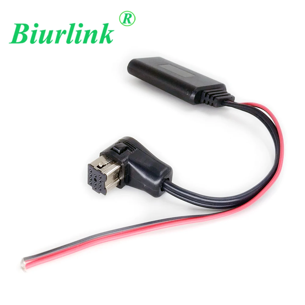 Biurlink 11-pinowy moduł bezprzewodowy Bluetooth IP-BUS IN, odbiornik audio i muzyki, adapter Aux do radia samochodowego Pioneer serii DEH-P
