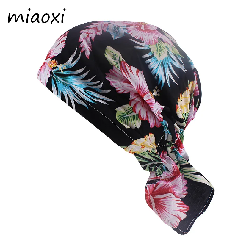 Women Autumn Fashion Hat Dance Polyester Turban Pirate Hats Caps Girl Beanies Skullies Headwear