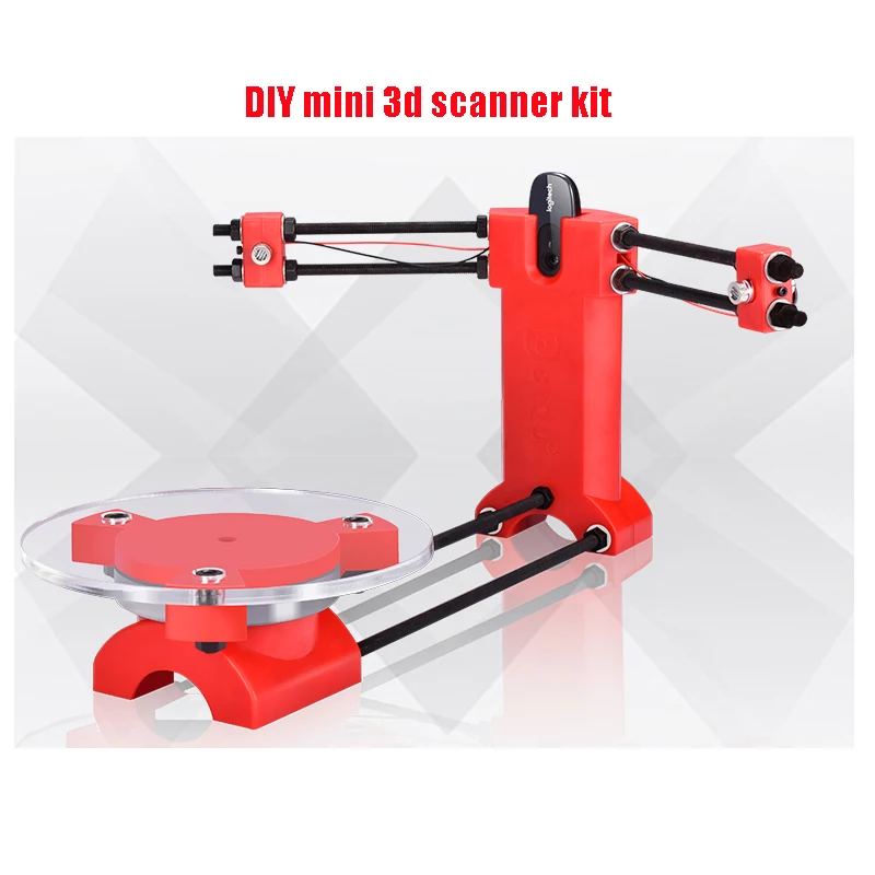 3D Scanner Laser Printer Plate Desktop Object Open Source Scanning Parts Kit DIY 3D adapter plate precision machine