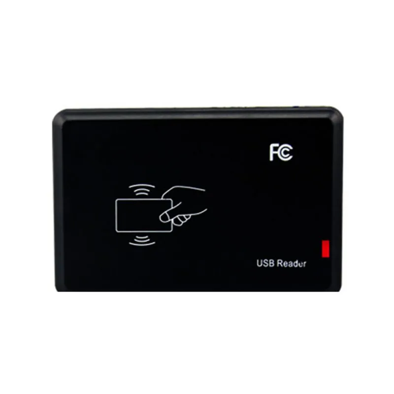 RFID EM Card 125hz IC 13.56Mhz Reader USB plug and play with output adjustable software