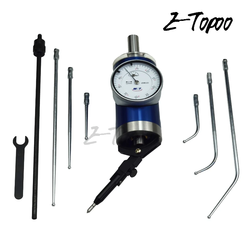 1Set Koaxial Zentrierung Messuhr Set 0-3mm Center Finder Fräsen Werkzeug 0,01mm Genauigkeit mit holz Box Zentrierung Anzeige – Detail 5