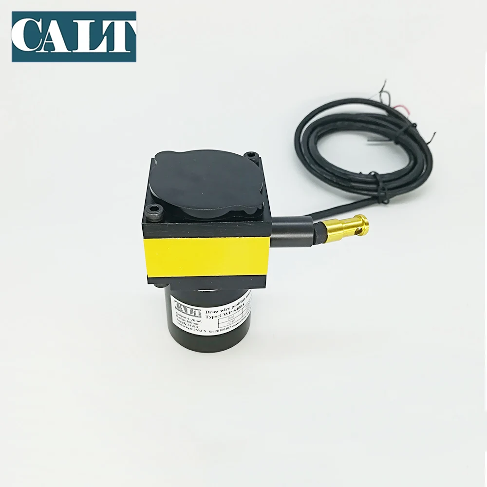 Imagem -05 - Calt-potenciômetro de Corda Linear Cwp-s200 Faixa de Medição 05v 010v 420ma Saída 24v 200 mm