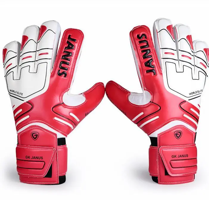 Janus latex finger protective 5~10 size football goalkeeper gloves men soccer gloves godie