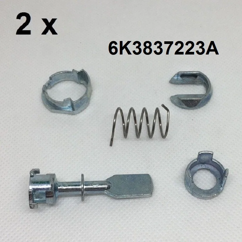 Juego x2 6K3837223A KIT de reparación de cerradura de puerta para SEAT CORDOBA IBIZA 6K1 CORDOBA 6K1 6K2 6K5