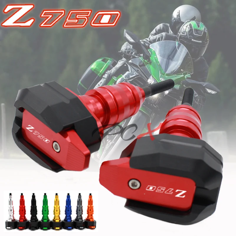 

Frame Slider Crash Protector For KAWASAKI Z750 Z750R 2007-2012 08 09 10 11 Motorcycle Accessories Bobbins Falling Protection