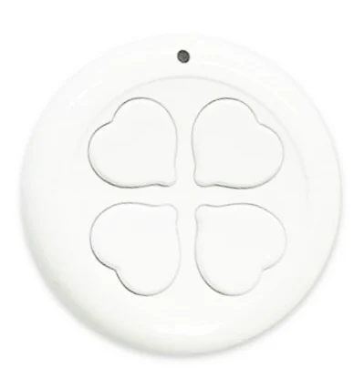 xuanlongyuan White wall Panel Sticky Remote 1 2 3 4 CH 1CH 2CH 3CH 4CH  RF Transmitter Wireless Remote Control ,315/433.92MHZ