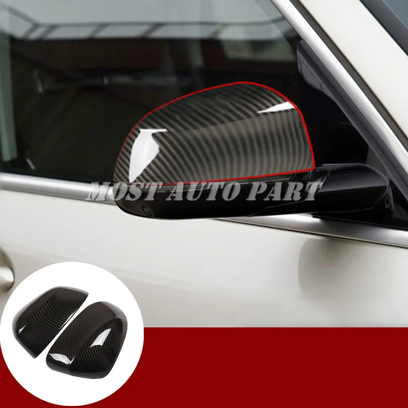 

Накладка на зеркало заднего вида из АБС-углеволокна для BMW X7 G07 2019-2021, украшение автомобиля, аксессуары для интерьера автомобиля