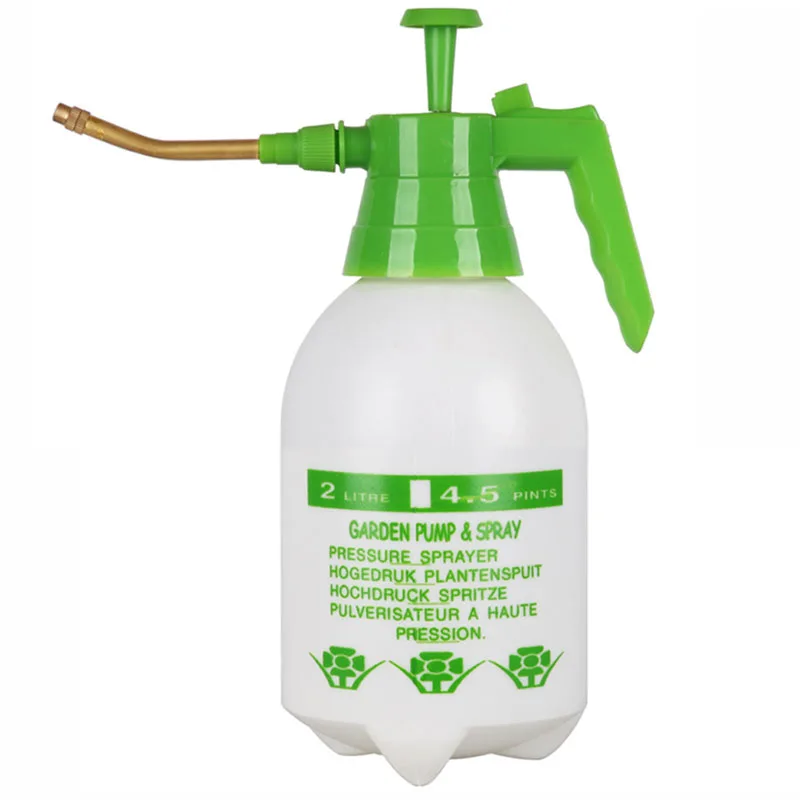 

2L Hand Trigger Sprayer Manual Pressure Garden Atomiser Extend Copper Nozzle Jardin Flower Water Spraying Bottle Sprinkler