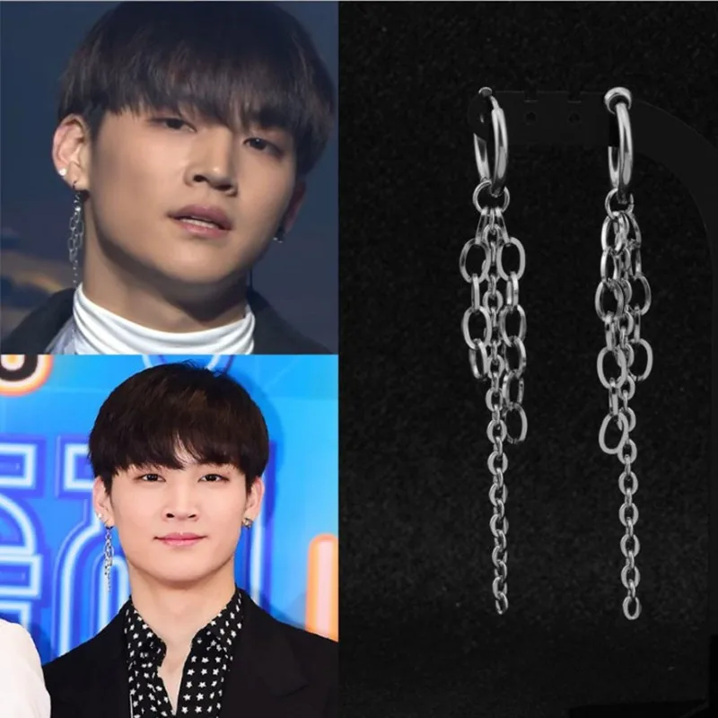 male earring Mens single Spike stainless steel earring,guys jewellery,accessory, hipster, grunge style, punk,feathe  earring Men