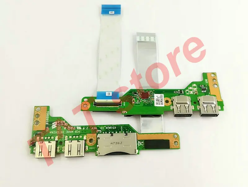 

original for X510UA S510 S510UQ laptop USB SD card reader board test good free shipping