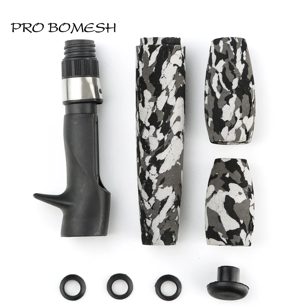 

Pro Bomesh 1 EVA набор ручек для литья стержня 16 #, катушка для сиденья, Отсадочная штанга, DIY компоненты для ремонта стержня, аксессуары для строительства стержня