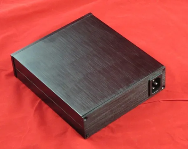 Czarny mini wszystkie aluminiowe płyty cd-rom małe podwozie/dekoder DAC/przedwzmacniacz/AMP obudowa/obudowa/DIY box (148*42*169mm)