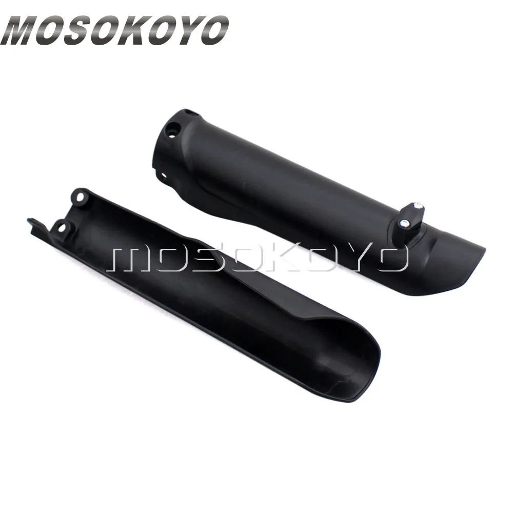 Dual Sport Motocross Fork Guard Frame Guard for TC 250 FE 350 FC 450 TE 125 300 SX XC EXC SX-F 2013-2016 Black