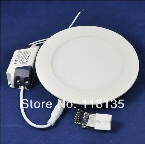 Free shipping 9W led panel light Ceiling Ceiling Light Kitchen Light led downlight led panel lamp AC85V ~ 265V 2835SMD