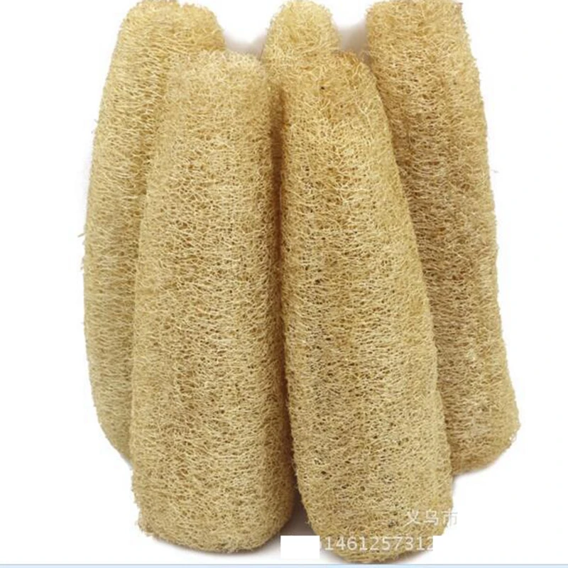 

ReadStar 50pcs/lot Natural Entire Root Loofah Bath Towel Luffa Sponge Customize Cleanner Soap Bath Skin Brush Scrubber Spongy