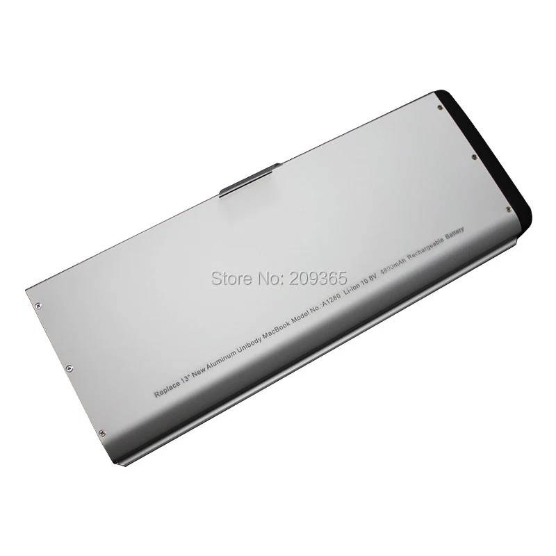 Batteria Compatibile Per MacBook A1280 (13" A1278 2008) – 10.8V 60Wh, 3 Celle, Plug-and-Play Per MB466 E MB771