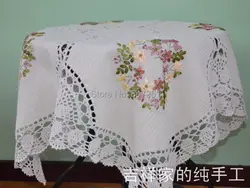 Free shipping nordic decoration lace tablecloth for home flowers table cover table overlay2014 new beige towel for table