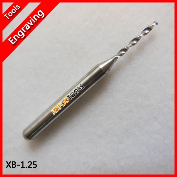 3.175*1.25*12mm   Drill Bit Carbide, PCB Drill Kit, Carbide Micro Drill Bits, CNC Router Carving Tools on Print Circuit Board