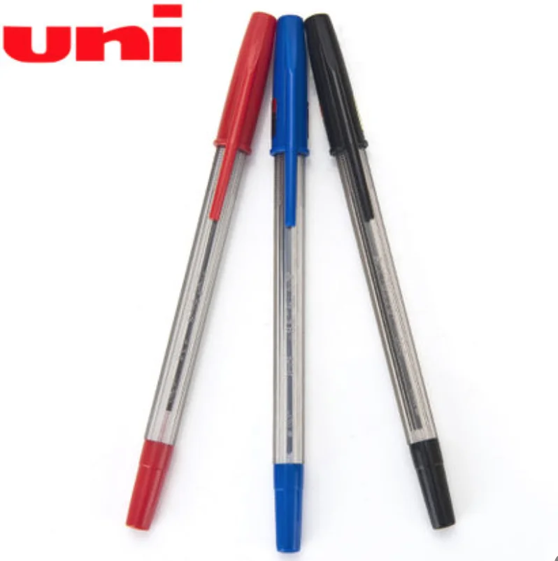 9pcs UNI SA-S Ballpoint Pen SA-S 0.7mm Classic Bullet Multicolor Student Office Ballpoint Pen