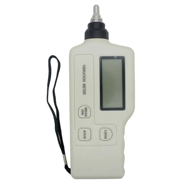 Professional Digital Vibration Meter 0.1~199.9m/s LCD Electronic Vibration Frequency Analyzer Tester Handheld Vibrometer+Box