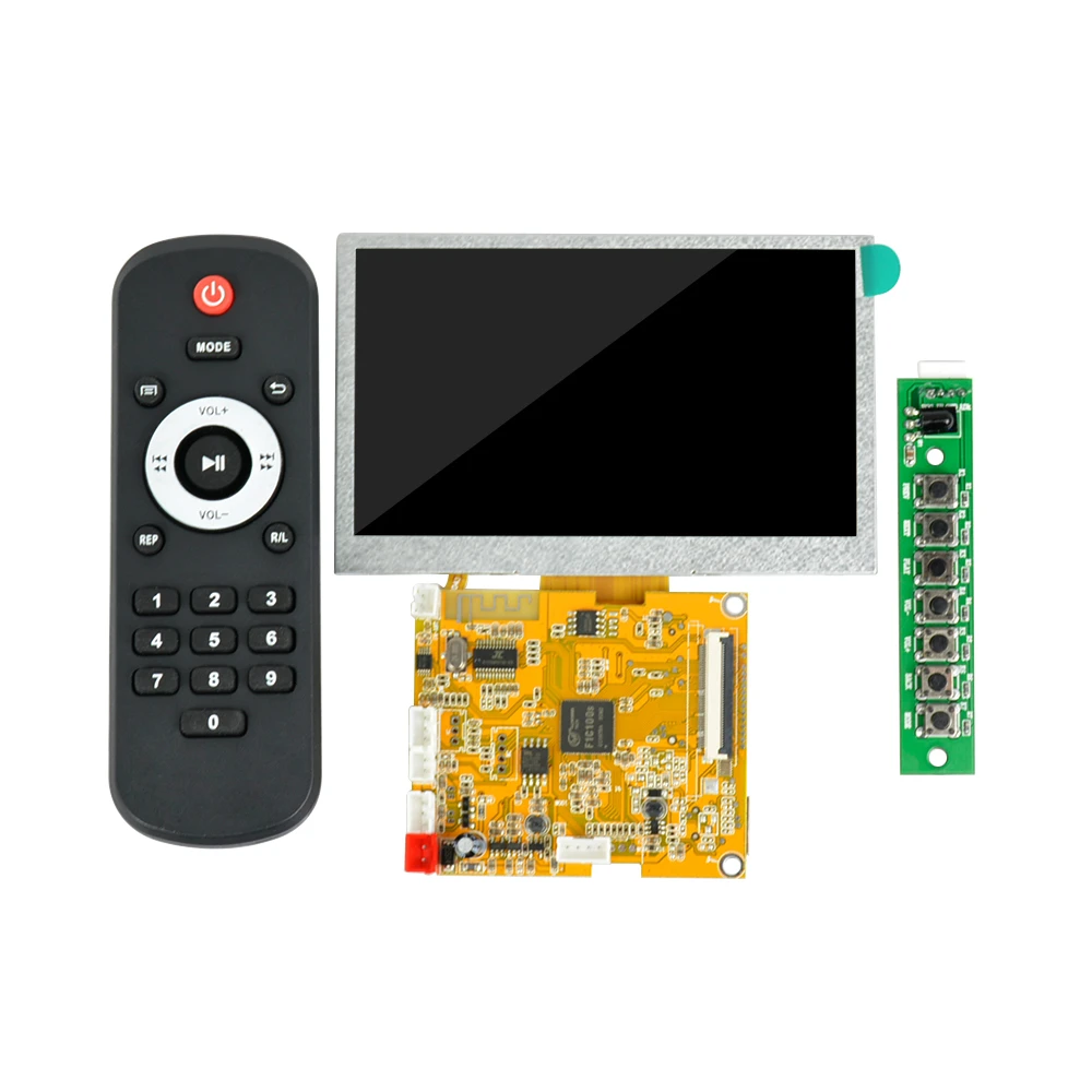 4.3Inch LCD Lossless Bluetooth Decoder Board DTS FLAC APE AC3 WAV MP3 Decoder Board Decode Board DC9-12V