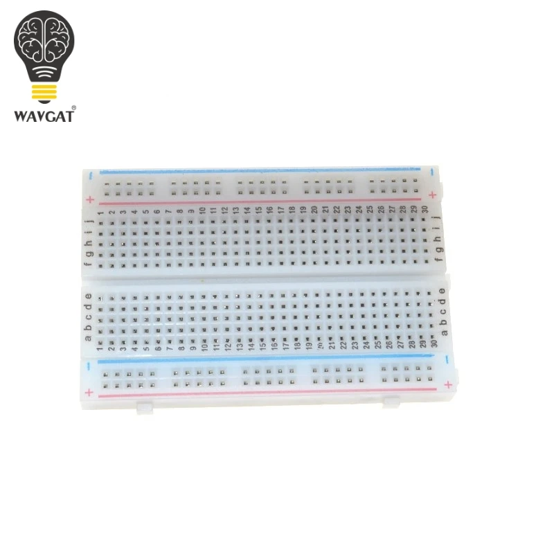 1 Pcs New 400 Tie Points Solderless PCB Breadboard Mini Universal Test Protoboard DIY Bread Board for Bus Test Circuit Board