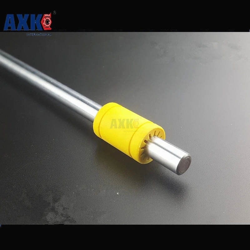 AXK 10pcs Linear Rail CNC Router Parts LM10UU LM10UU-S Bearing 10mm Shaft Plastic 3D Printer Solid Polymer 10Mm Linear Bearings