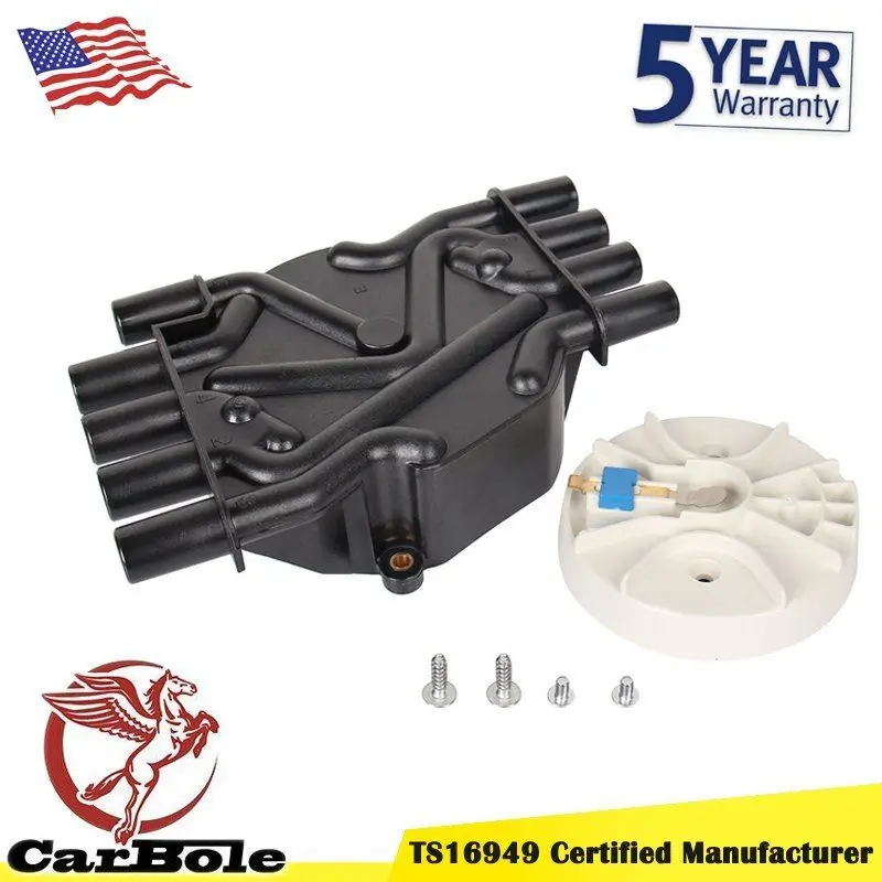 Ignition Distributor Cap and Rotor Kit For for 1996 1997 1998 1999 CHEVY GMC 1500 V8 5.0L 5.7L