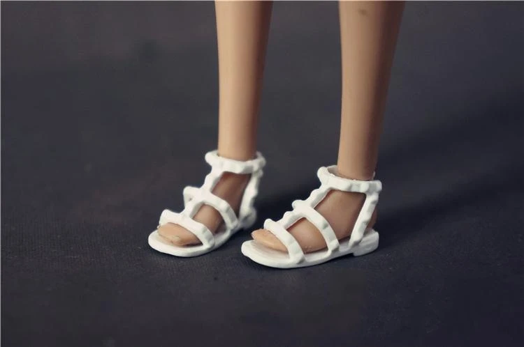 New arrive multiple style beautiful shoes for barbie doll shoes 1/6 mini Play food