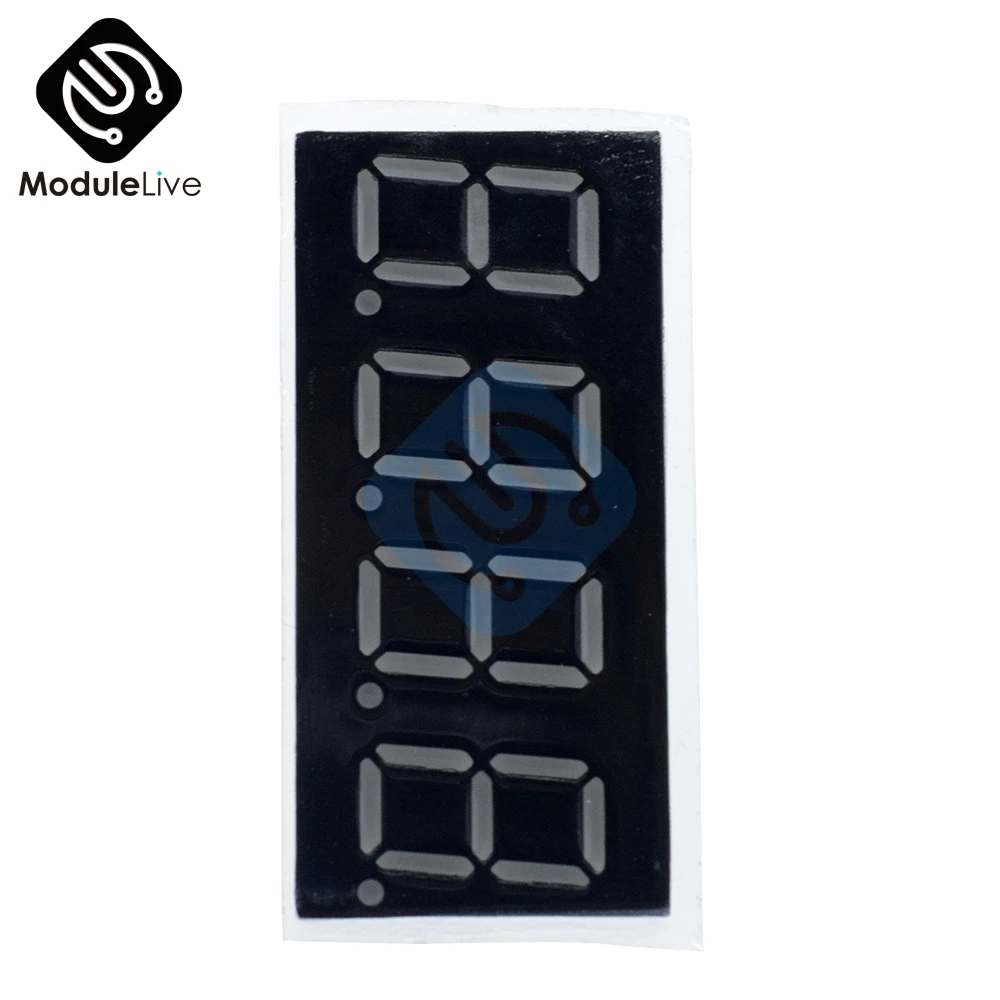2 Stuks 0.36 Inch 4 Digit Led Display 7 Seg Segment Gemeenschappelijke Kathode Rood