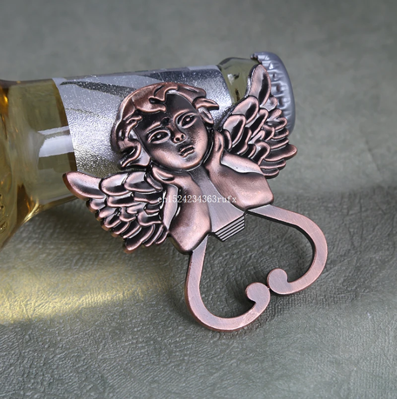 50pcs Little Angel Bottle Opener in Gift Box Wedding Favor Beer Opener Wedding Gift  Wine Beer Bottle Opener Wedding Accessories