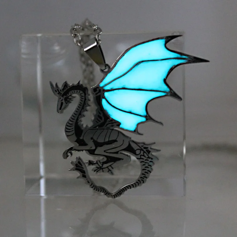 Dragon Necklace Glo… - image